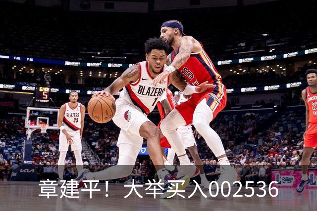 章建平！大举买入002536